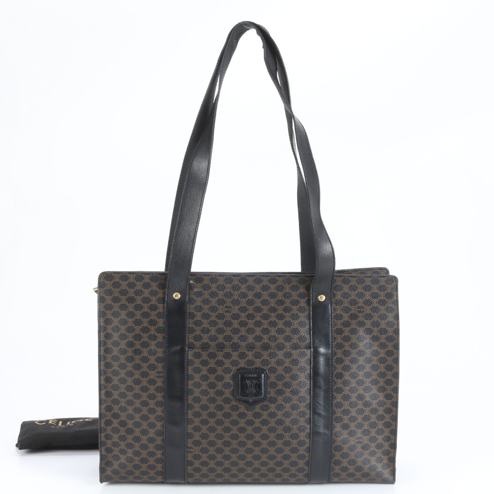 ■美品 セリーヌ マカダムトート バッグ