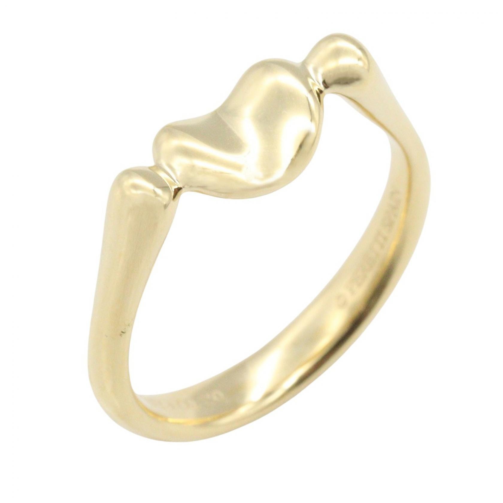 ティファニー TIFFANY&CO ビーンリング リング・指輪 ジュエリー K18(イエローゴールド) レディース ゴールド系 【中古】