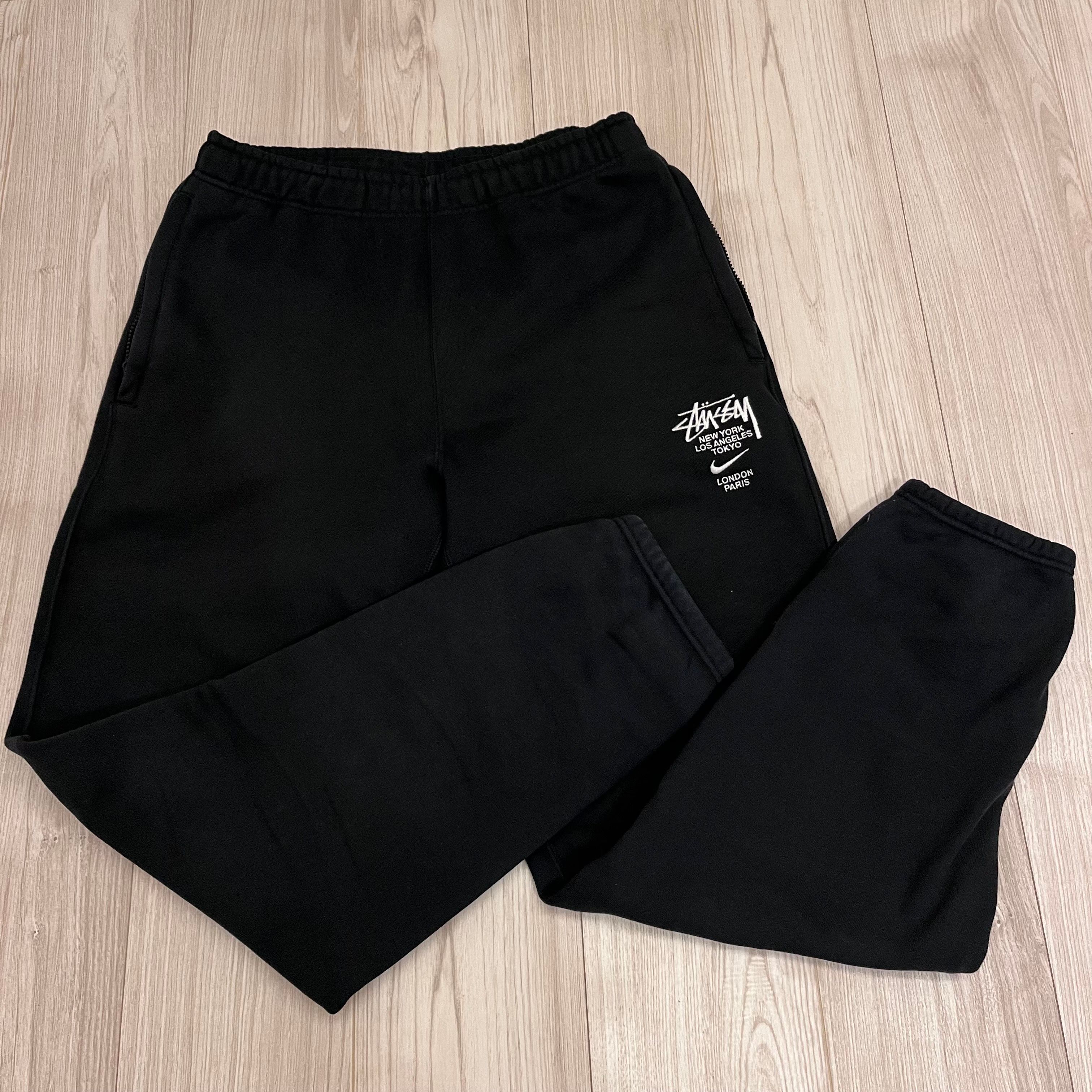 Nike x Stussy International Sweatpants (US Size) "Black" DC4227-010