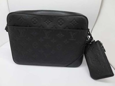 Louis Vuitton Duo Messenger Monogram Shadow "Noir"