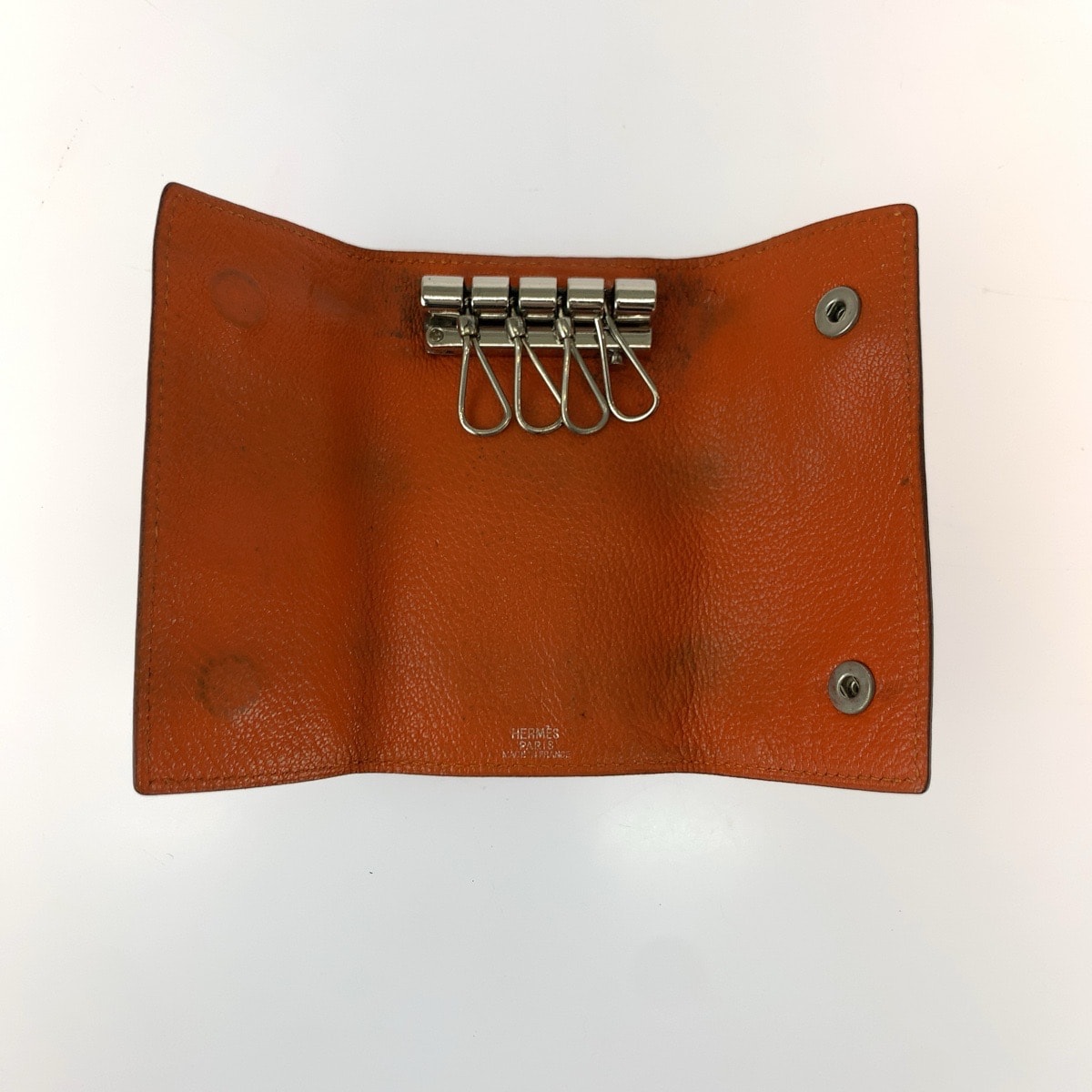 B (目立った傷や汚れなし)】HERMES エルメス セリエ エテュイクレ4