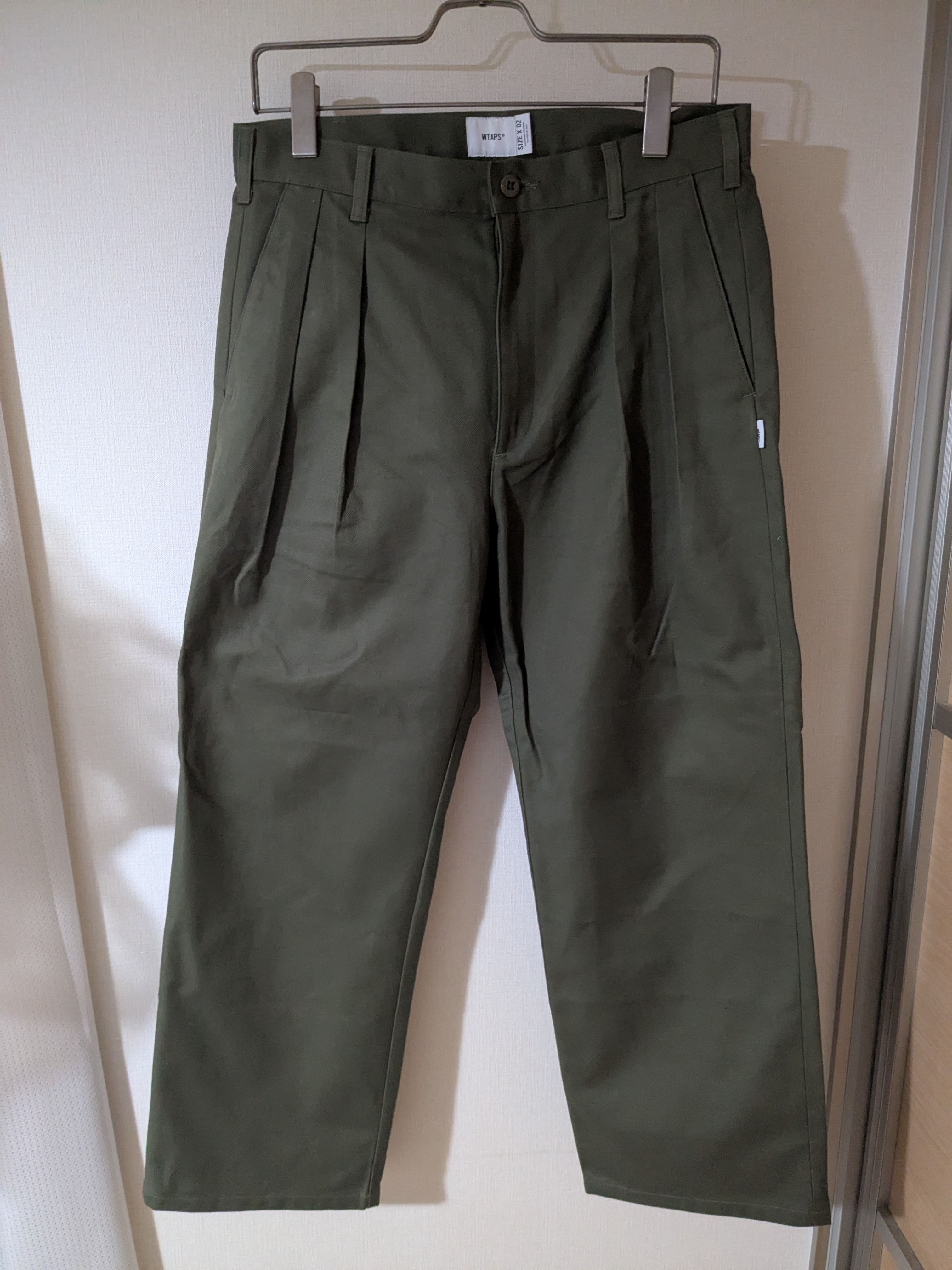 wtaps WRKT2501 オリーブドラブ ワークパンツXL【新品】