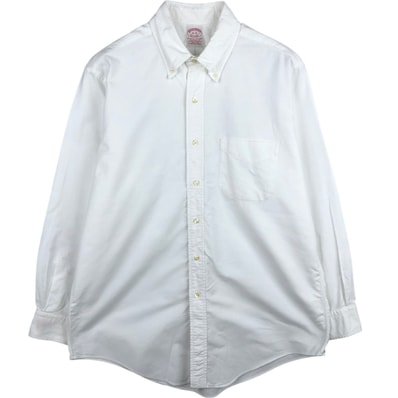 古着 ブルックスブラザーズ Brooks Brothers Est.1818 長袖 ボタンダウンシャツ USA製 メンズL相当/eaa625286