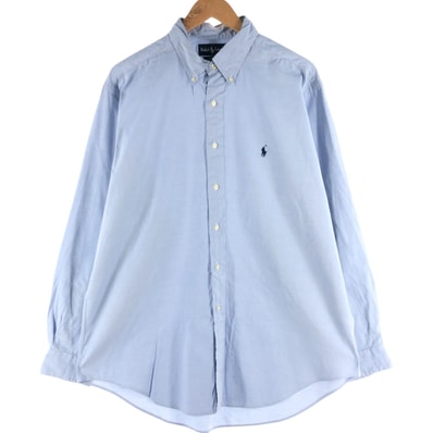 古着 ラルフローレン Ralph Lauren YARMOUTH 長袖 ボタンダウンシャツ メンズL相当/eaa509391