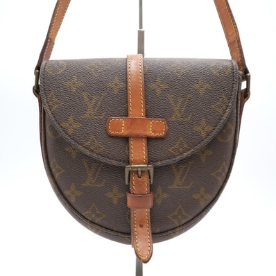 LOUIS VUITTON(ルイ・ヴィトン)シャンティPM ヴィンテージ ショルダーバッグ モノグラム ブラウン レザー レディース【中古】