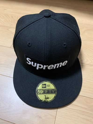 Supreme World Famous Box Logo New Era® "Black"