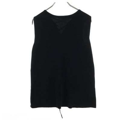 Mila Owen ミラオーウェン ノースリーブ セーター ブラック 09WNT182080