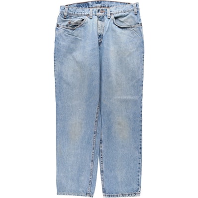 古着 90年代 リーバイス Levi's RELAXED FIT HUSKY 40950-0214 オレンジタブ テーパードデニムパンツ USA製 メンズw32相当 ヴィンテージ/eaa633927