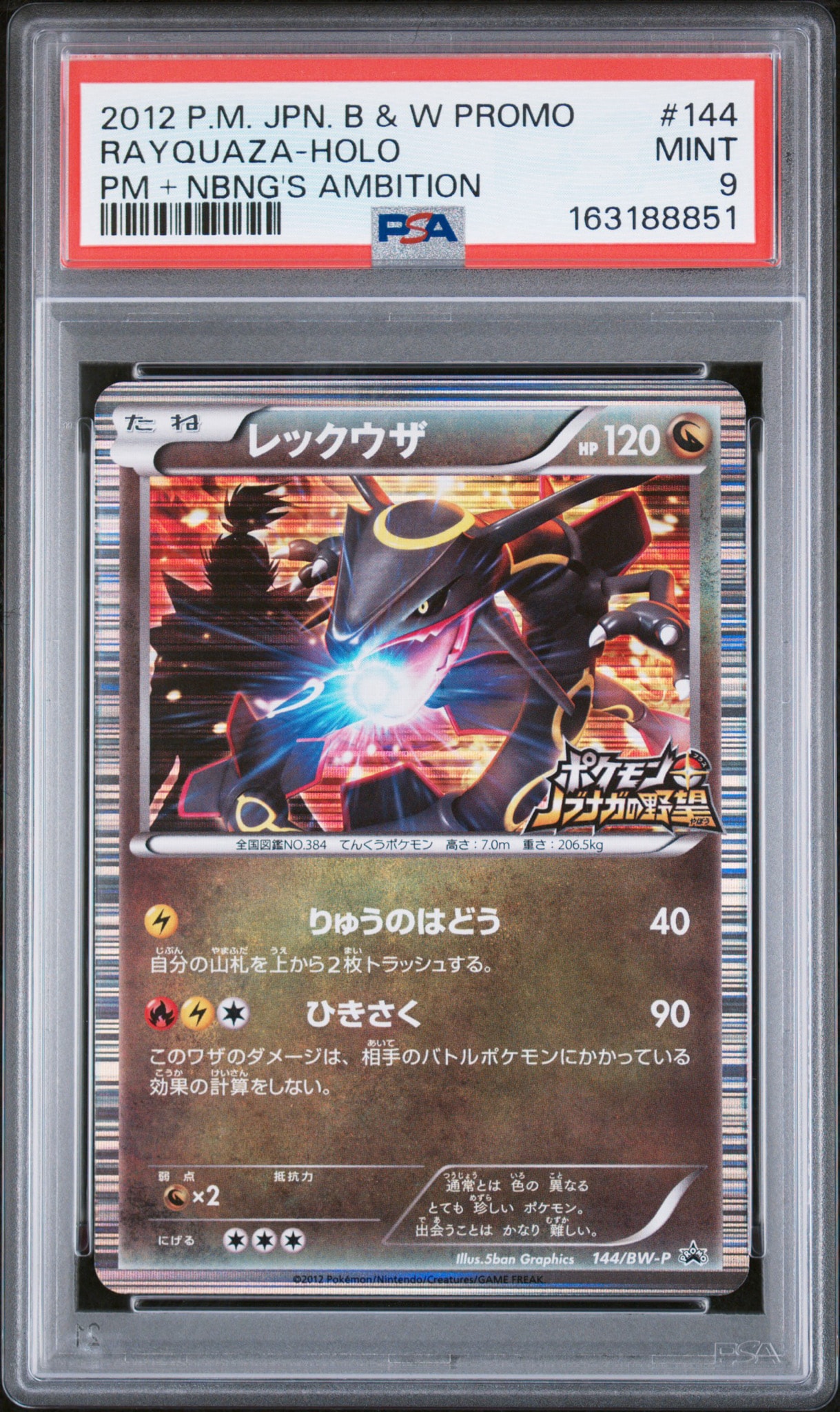 レックウザ P [BW-P 144/BW-P](プロモーションカード「ポケモン +