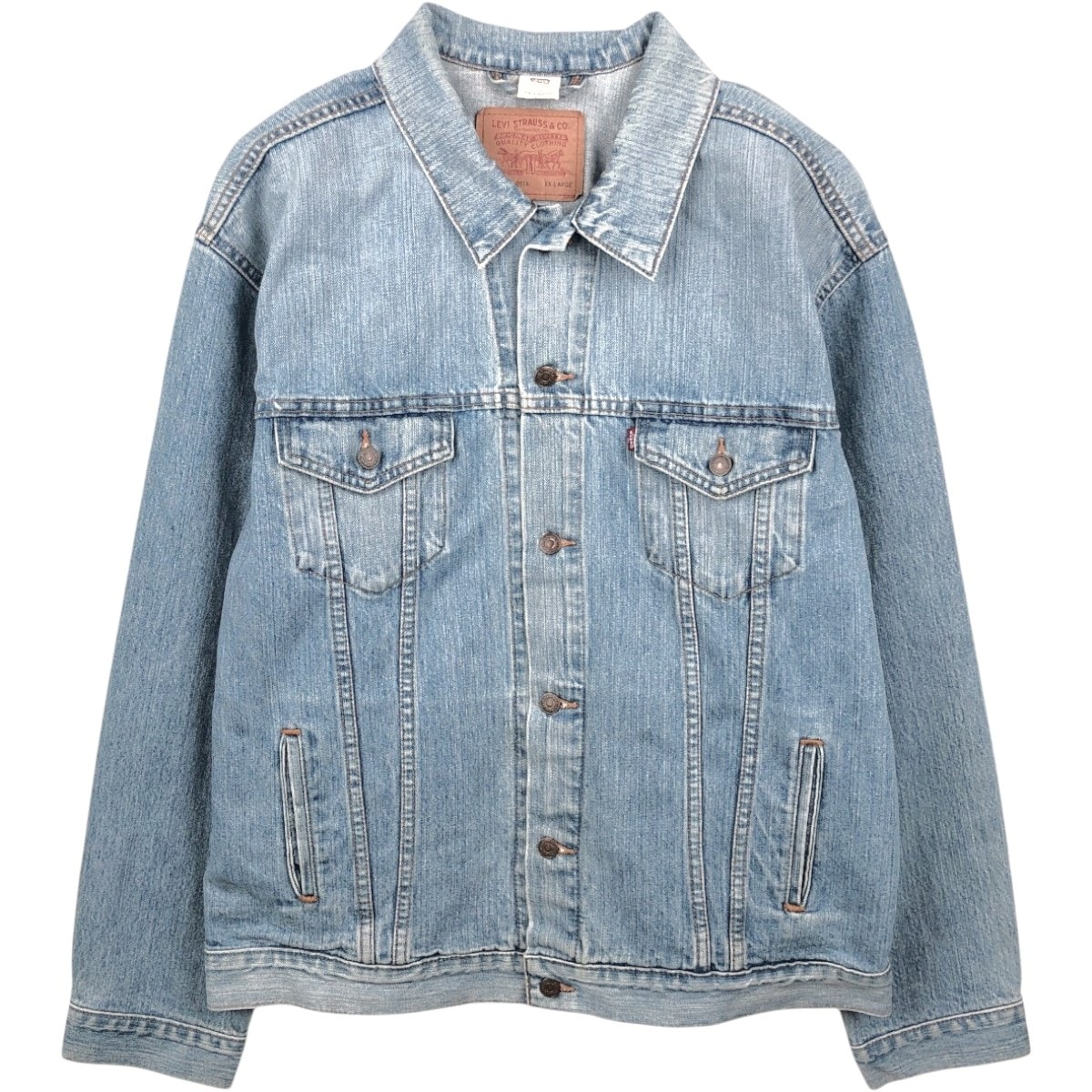 古着 00年代 リーバイス Levi's 70507-0514 デニムジャケット Gジャン XX-LARGE メンズXXL相当/eaa659562