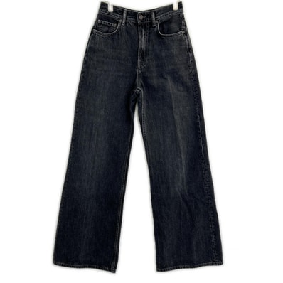 アクネ ストゥディオズ A00463 22年 ブラック リラックスフィットジーンズ デニム パンツ 165/62A
