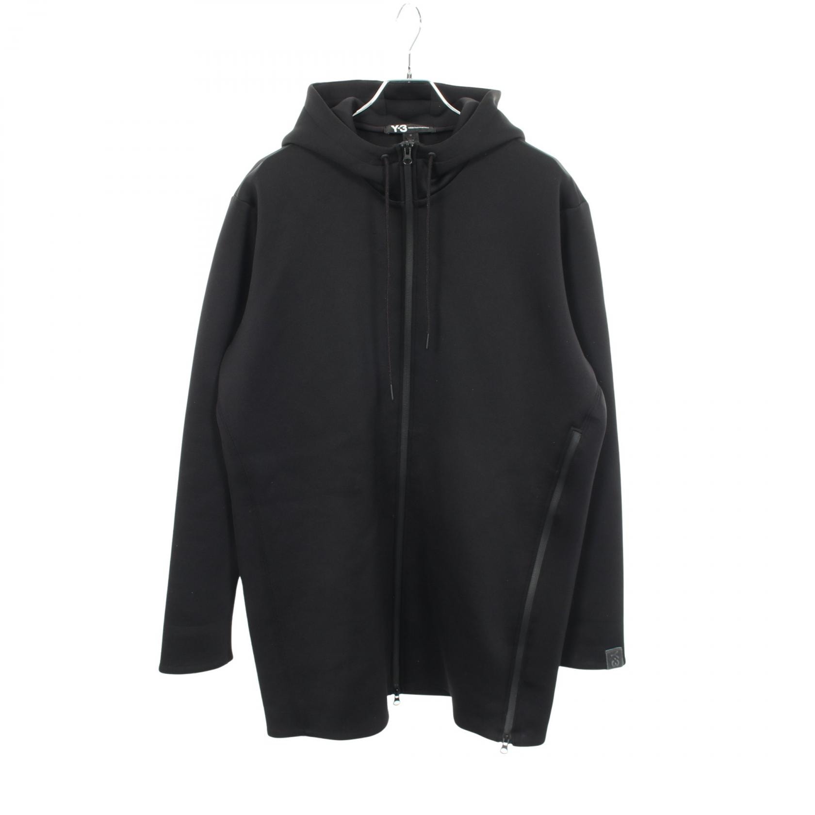 ワイスリー Y-3 パーカー 衣料品 トップス ポリエステル メンズ ブラック系 【中古】