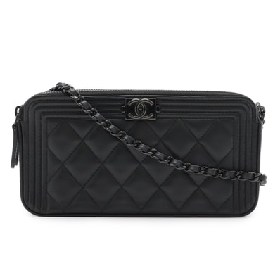 シャネル ボーイシャネル A84069 ショルダーバッグ レディース