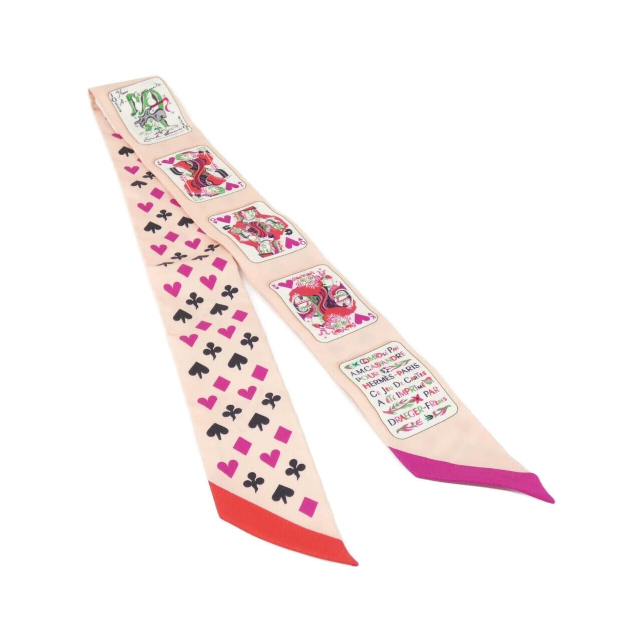 エルメス JEU DE CARTES ツイリー 063169S スカーフ