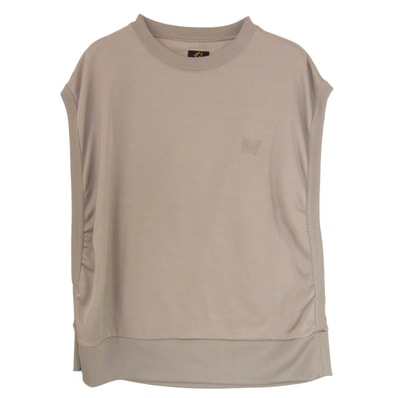 Needles ニードルス タンクトップ KP233 bright jersey tee ブライトジャージー ノースリーブ タンクトップ Tシャツ カーキ系 L【中古】