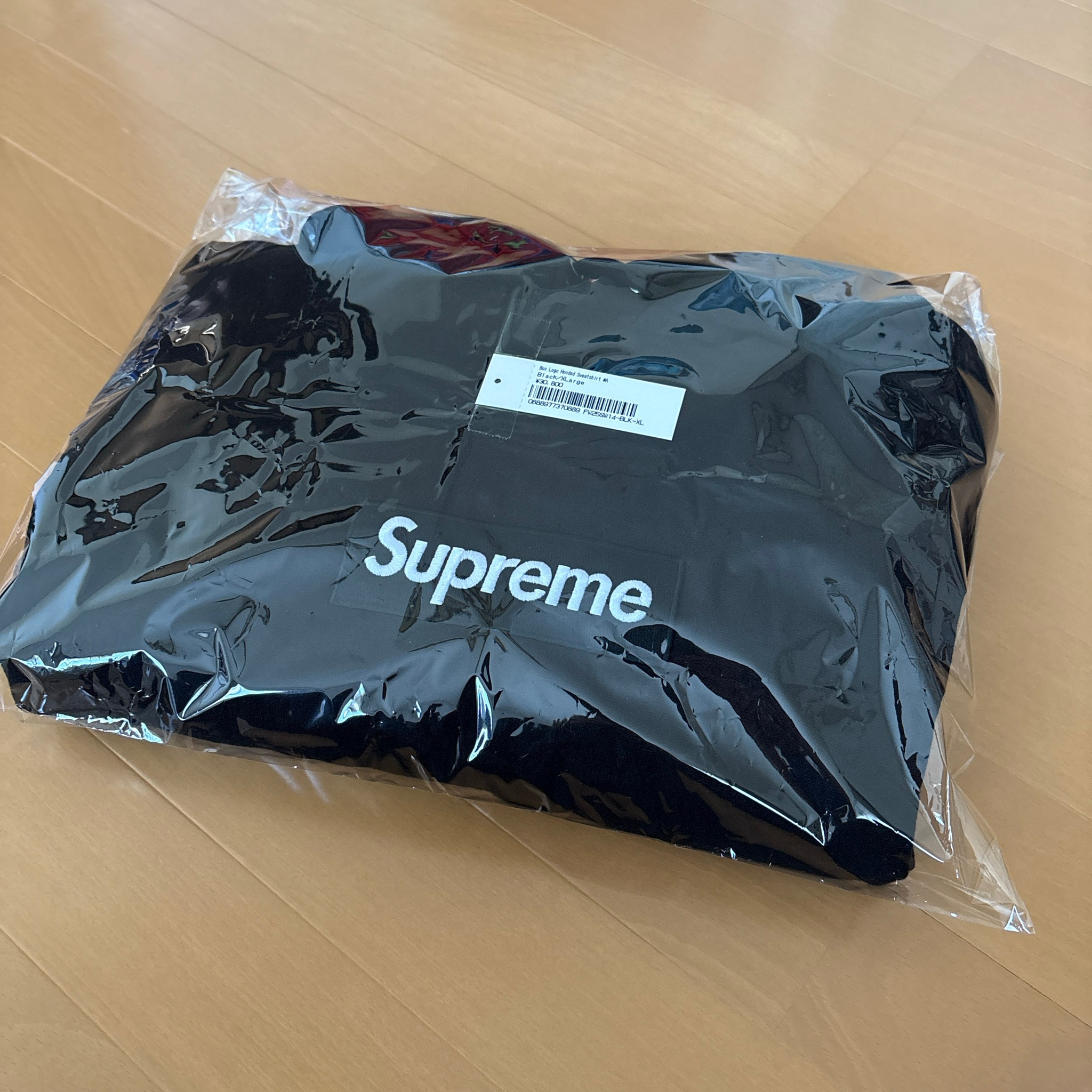Supreme Box Logo Hooded Sweatshirt (25FW) "Black"