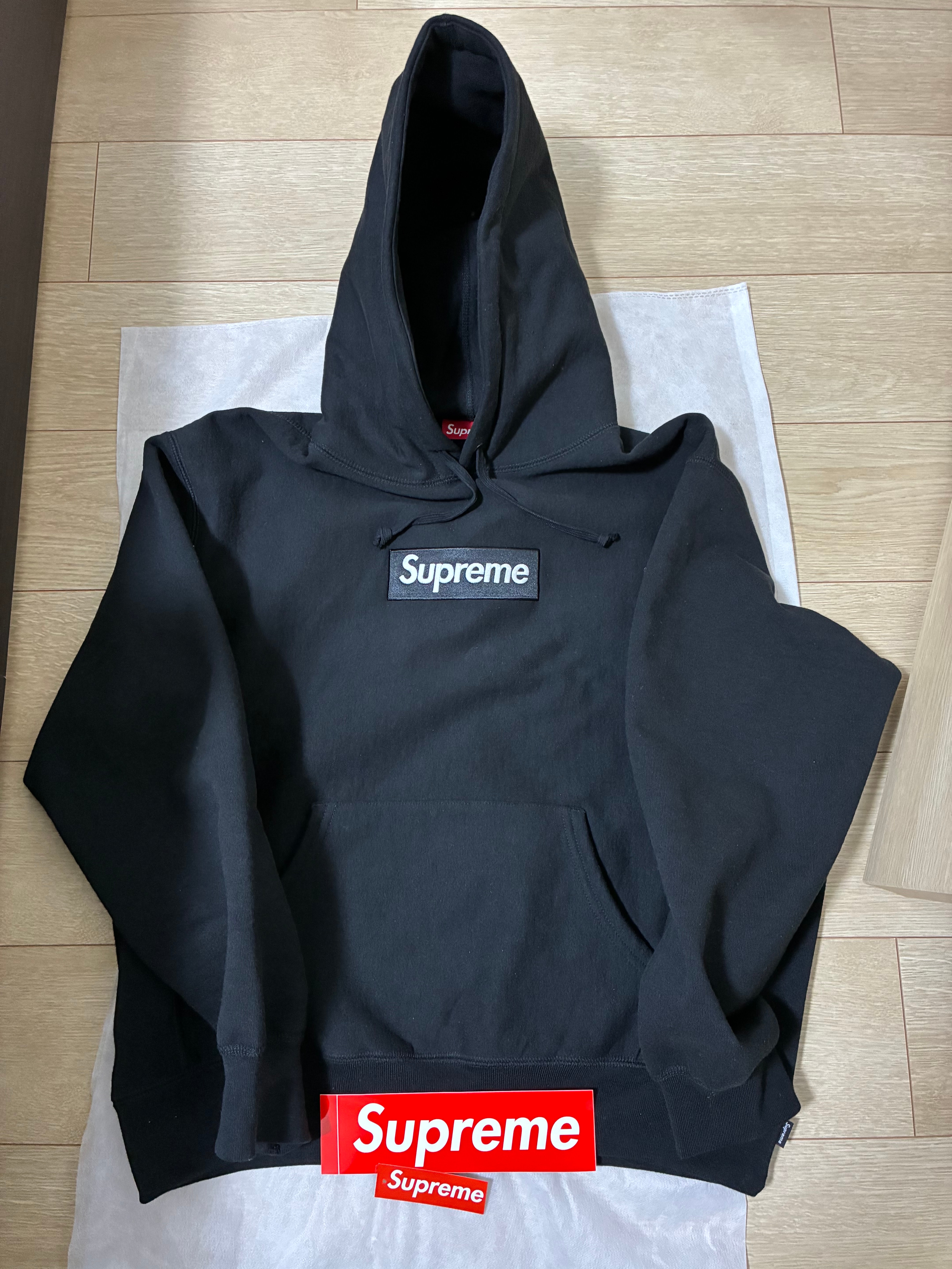 Supreme Box Logo Hooded Sweatshirt (25FW) "Black"