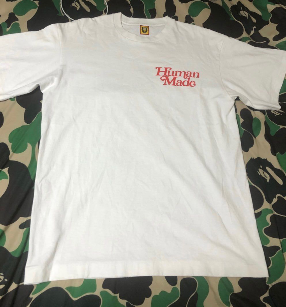 HUMAN MADE Girls Don ’t Cry T-shirt "White" / VERDY