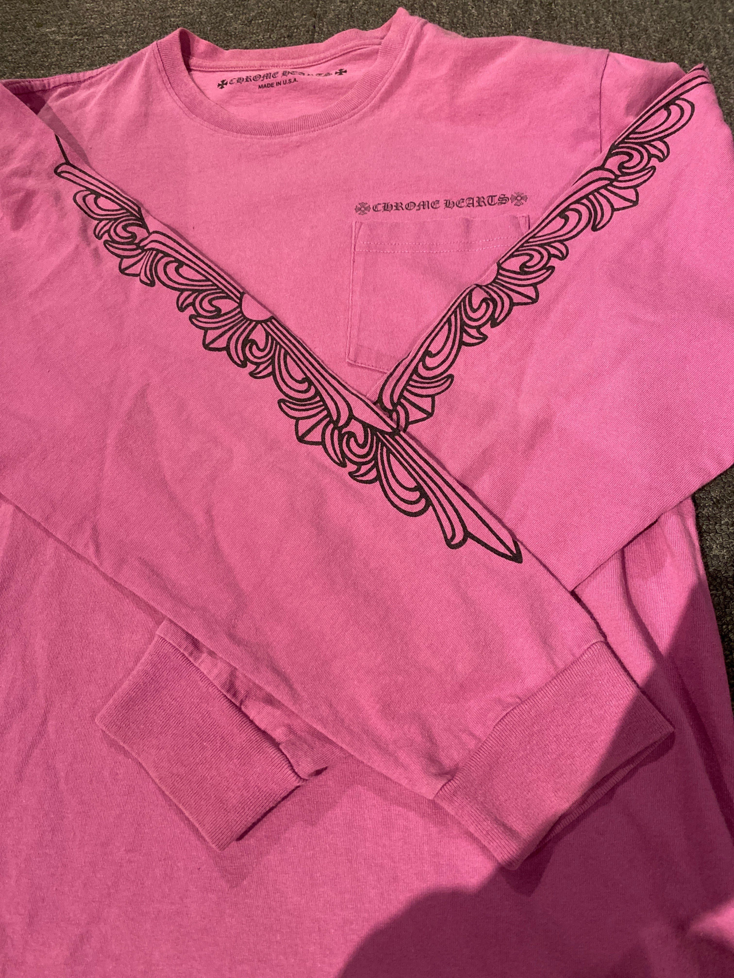 Chrome Hearts Matty Boy Spider Web L/S T-Shirt "Purple"