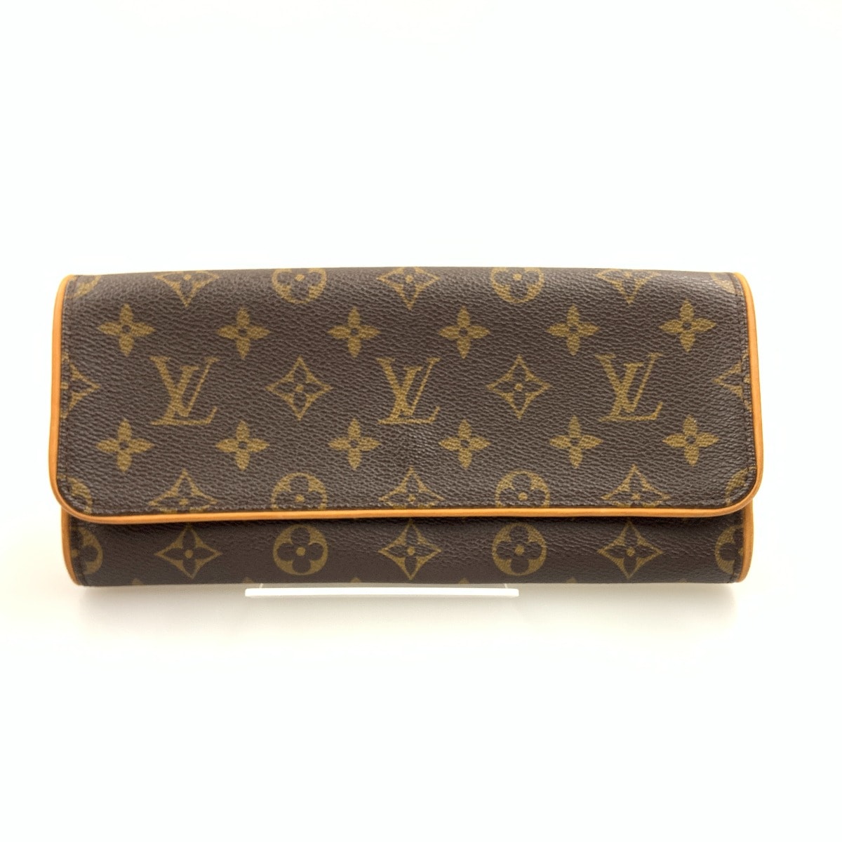 〇〇LOUIS VUITTON ルイヴィトン モノグラム ポシェット ツインGM ショルダーバッグ M51852 ブラウン
