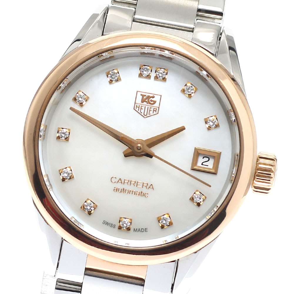 タグホイヤー カレラ WAR2452-3 レディース 【中古】