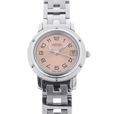 HERMES エルメス クリッパー CL4.210 レディース 腕時計