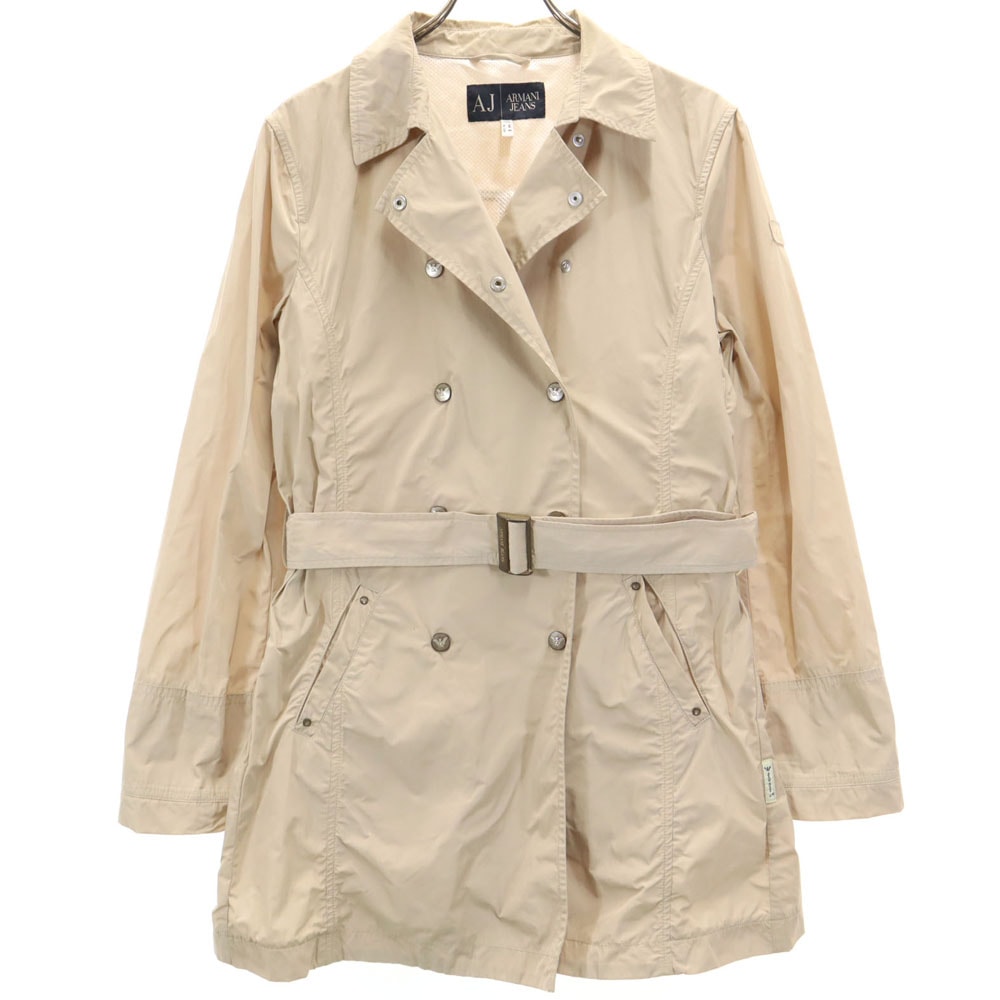 ARMANI JEANS アルマーニジーンズ トレンチコート 44 ベージュ