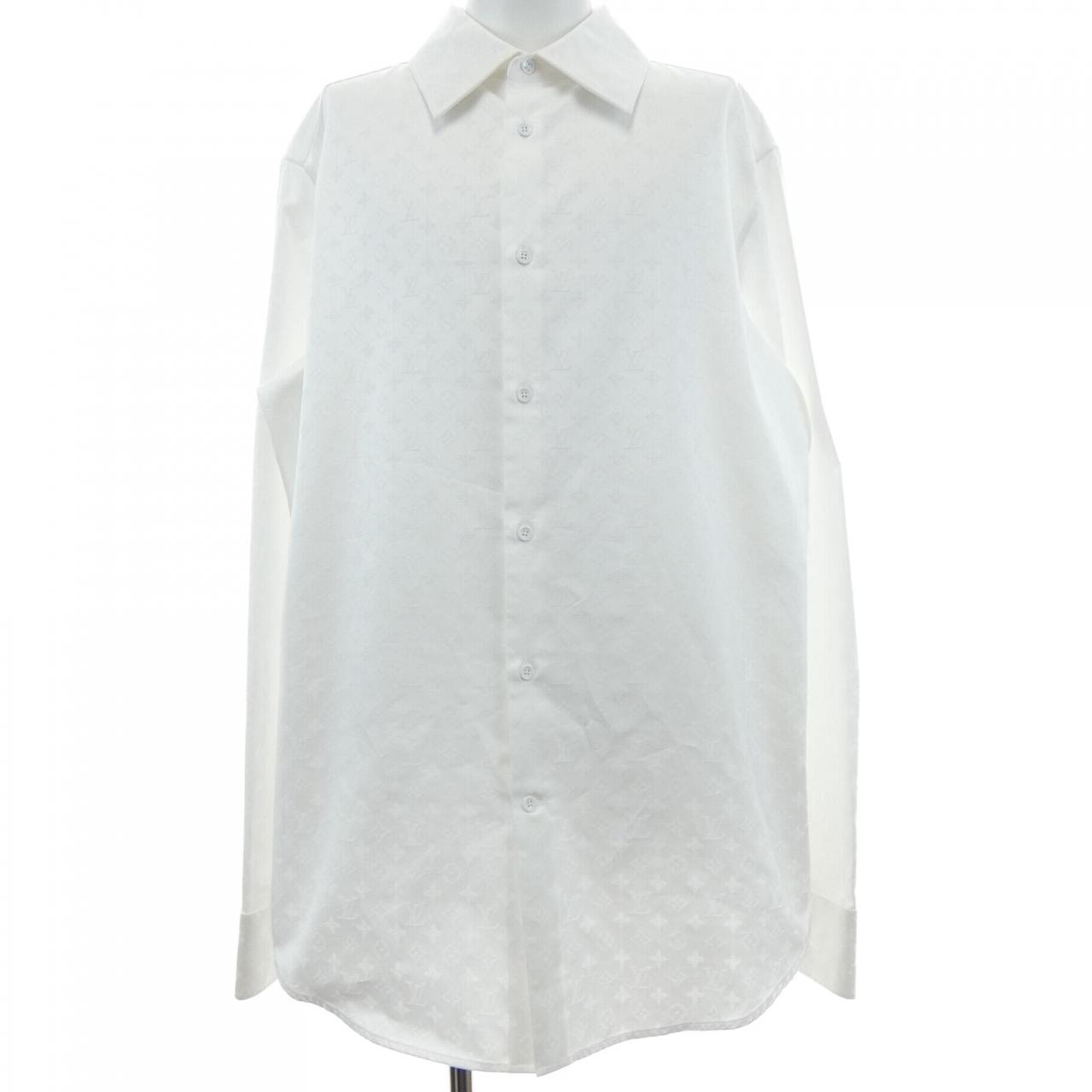 ルイヴィトン LOUIS VUITTON モノグラムロングスリーブコットンシャツ HSS9PWJXK シャツ