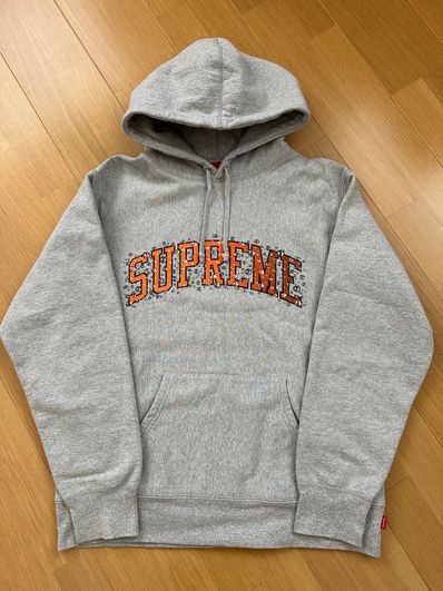 Supreme Water Arc Hooded Sweatshirt "Grey"