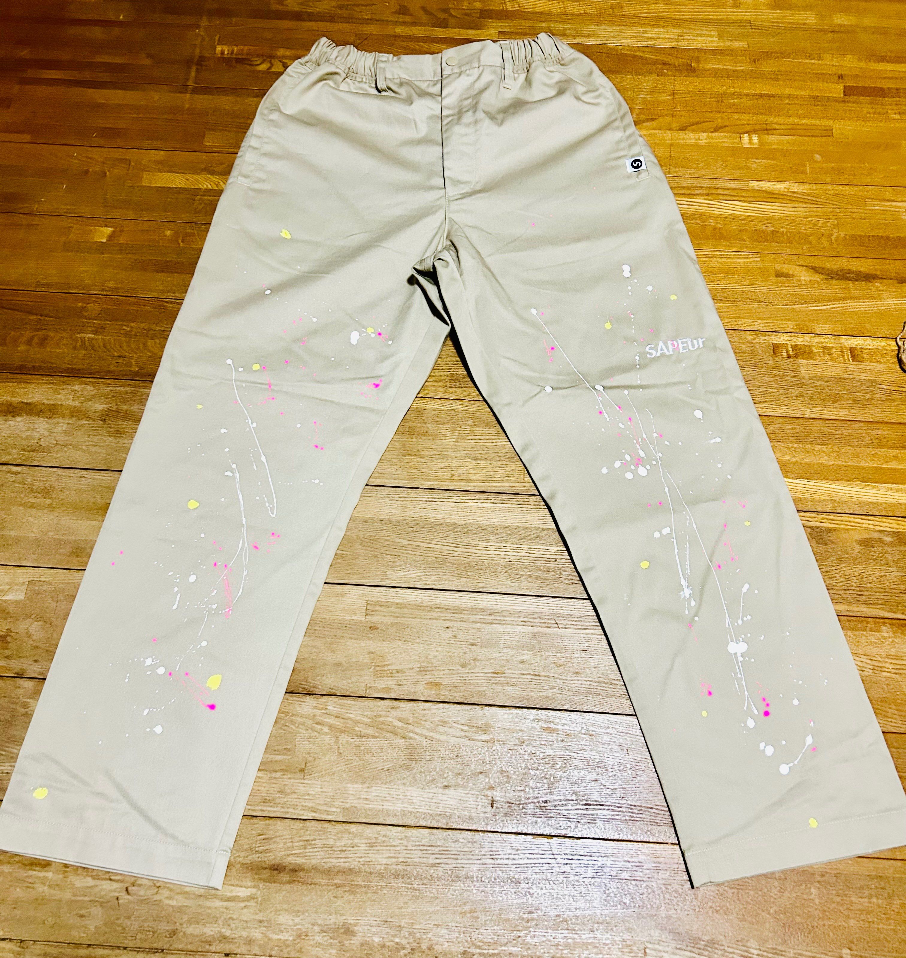 SAPEur Skate Paint Chino Pant