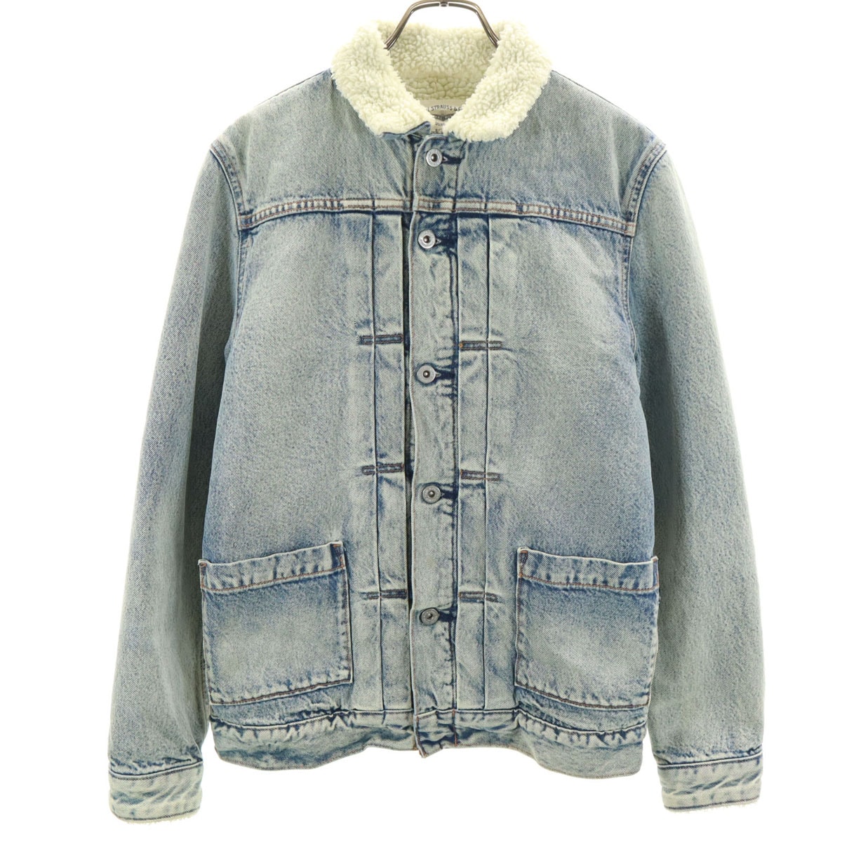 Levi's リーバイス デニムジャケット S ブルー ボア ジージャン