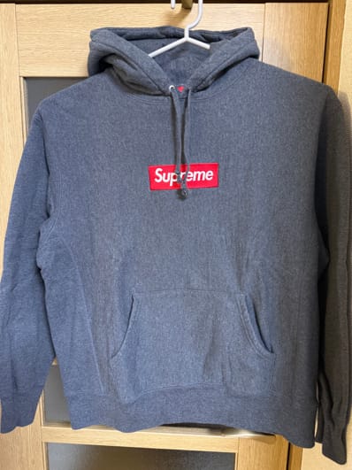 Supreme Box Logo Hooded Sweatshirt "Charcoal" (21FW)