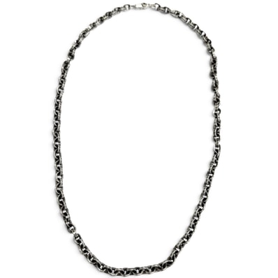 Chrome Hearts Paper Chain Necklace "Silver"