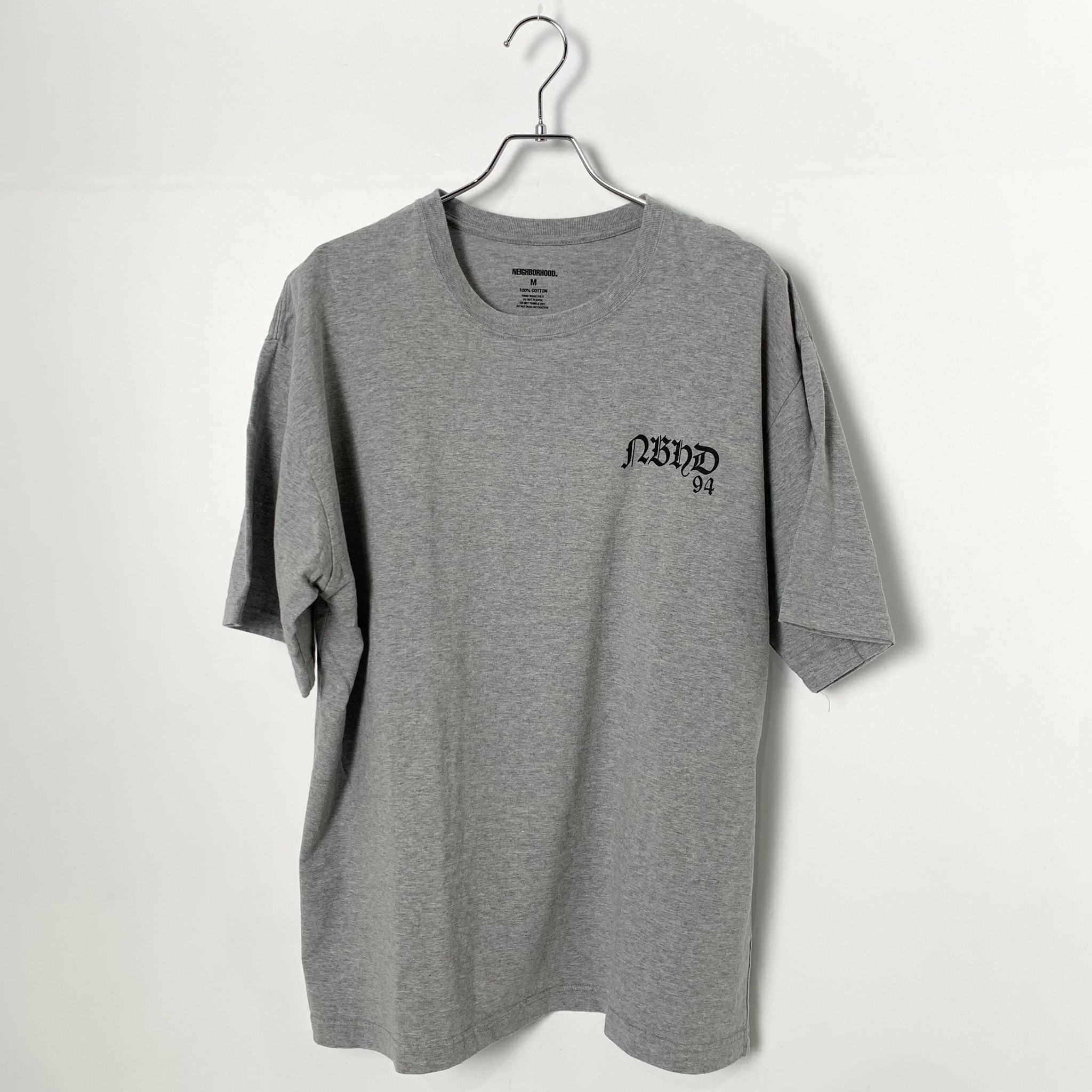NEIGHBORHOOD ネイバーフッド 24SS NH.TEE SS-23 241PCNH-ST23 Tシャツ グレー ショートスリーブ カットソー 半袖