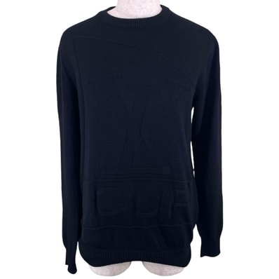 美品 ルイヴィトン ニット ネイビー メンズ XL