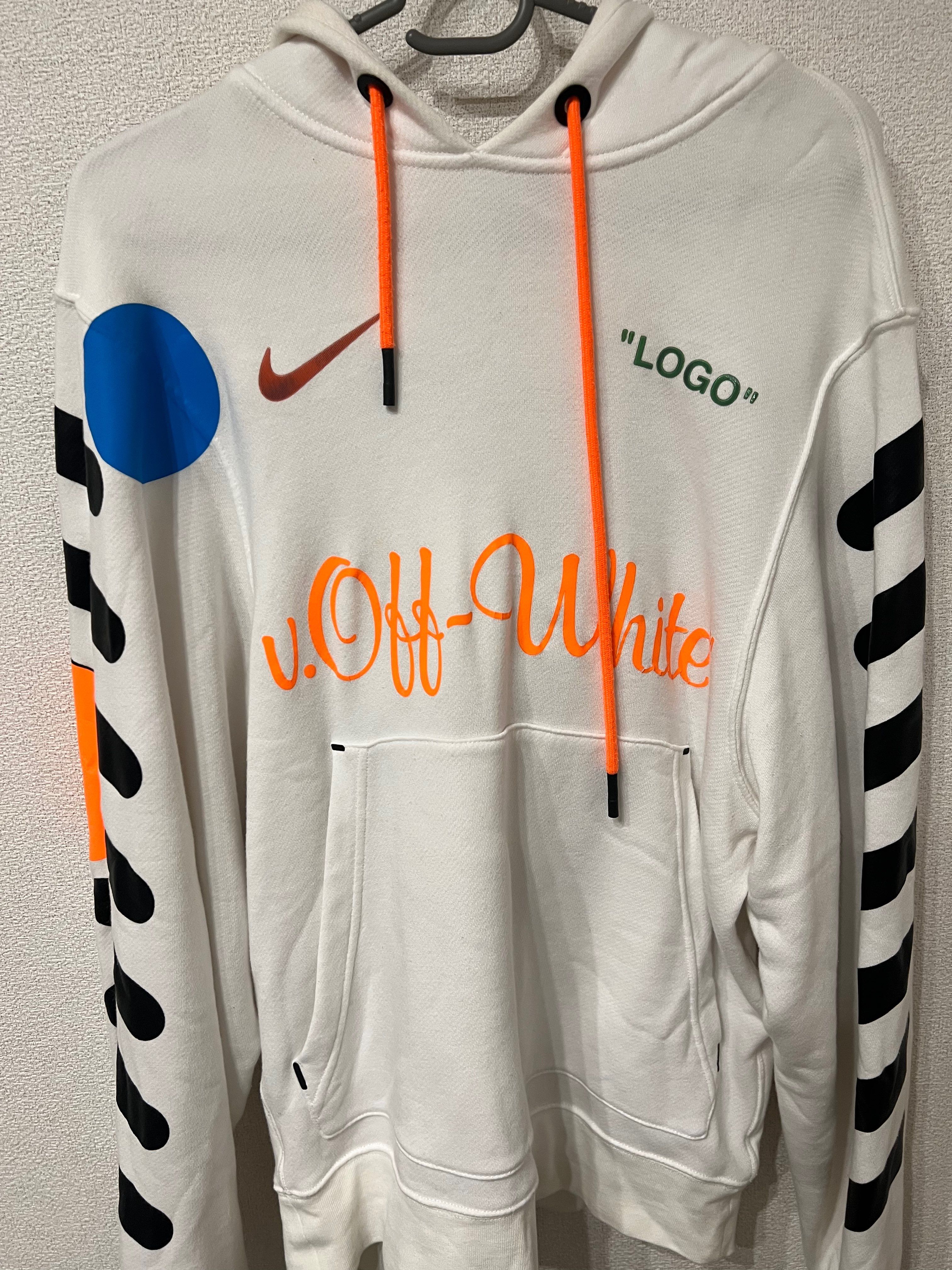 OFF-WHITE / Nikelab Mercurial NRG X Hoodie "White"