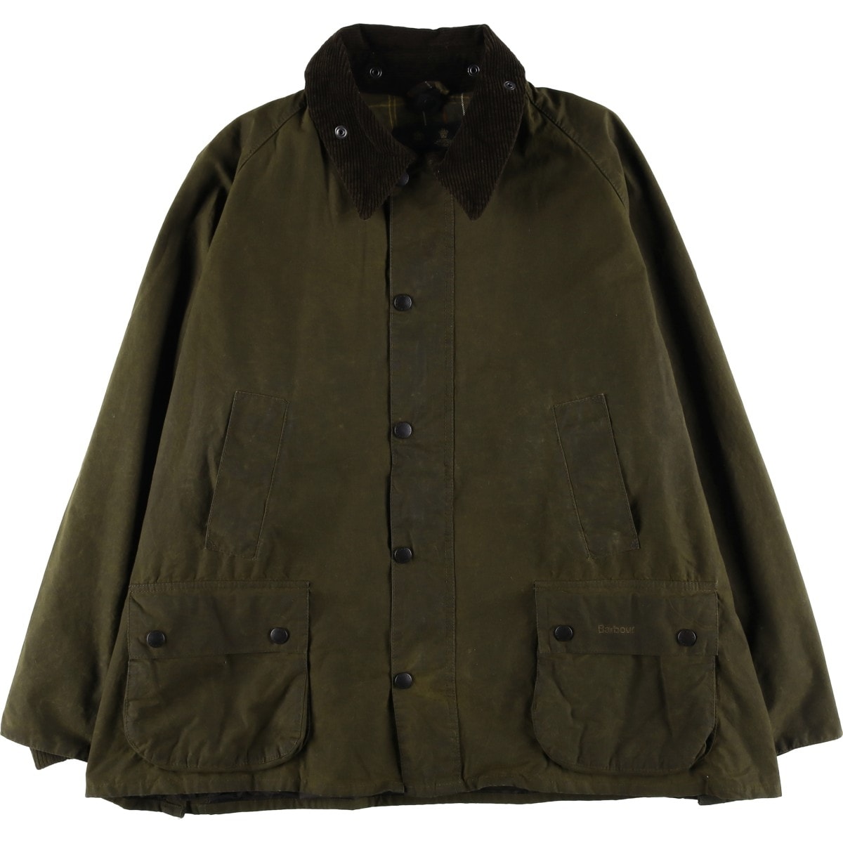 古着 バブアー Barbour CLASSIC BEDALE クラシックビデイル ワックスコットン オイルドジャケット 英国製 52 メンズXXL相当/eaa611576