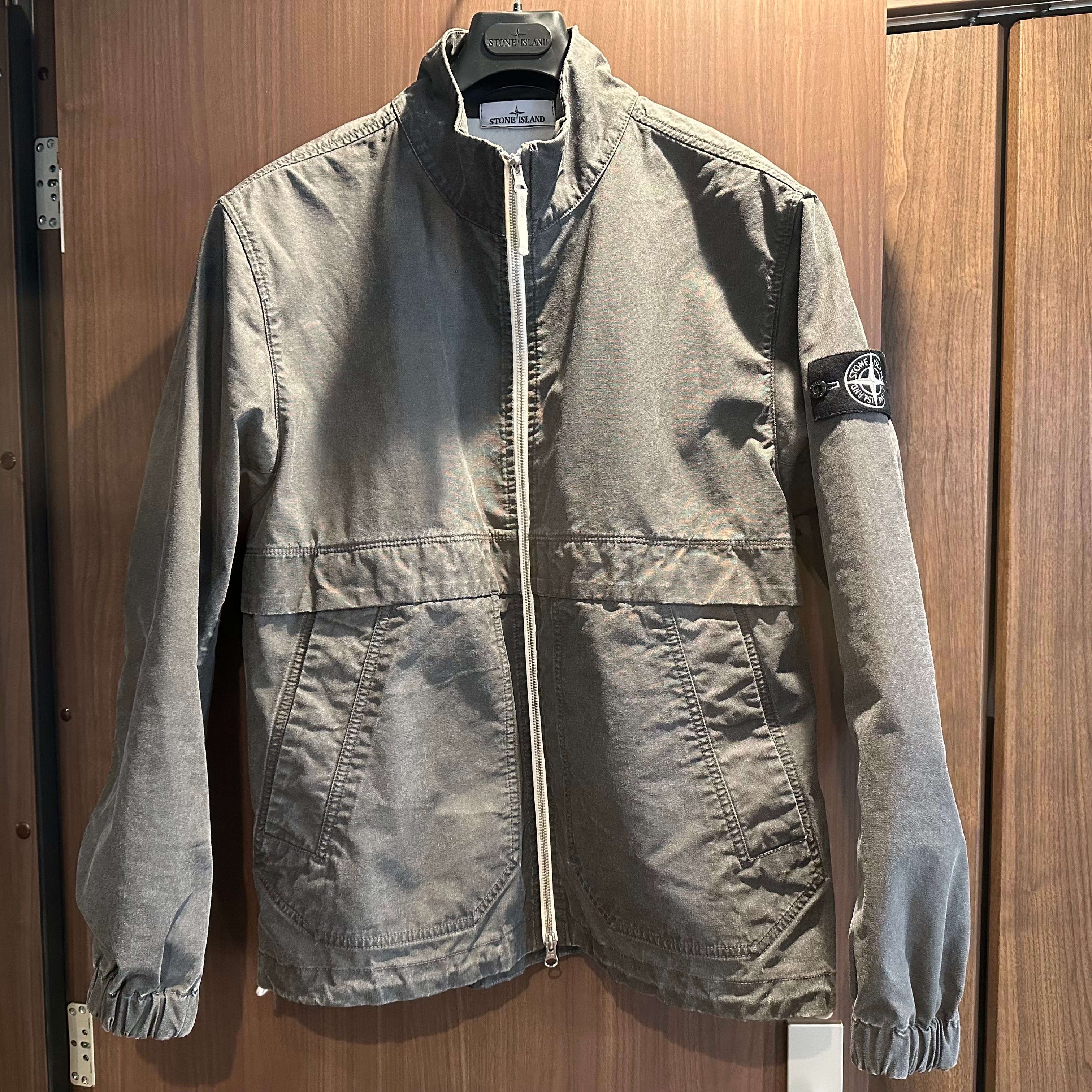 Stone Island 460T1 Panama Recycled Oxide Plating "Lead Gray"