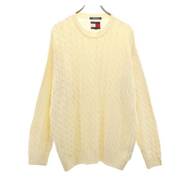 TOMMY HILFIGER 90s 長袖 コットン セーター