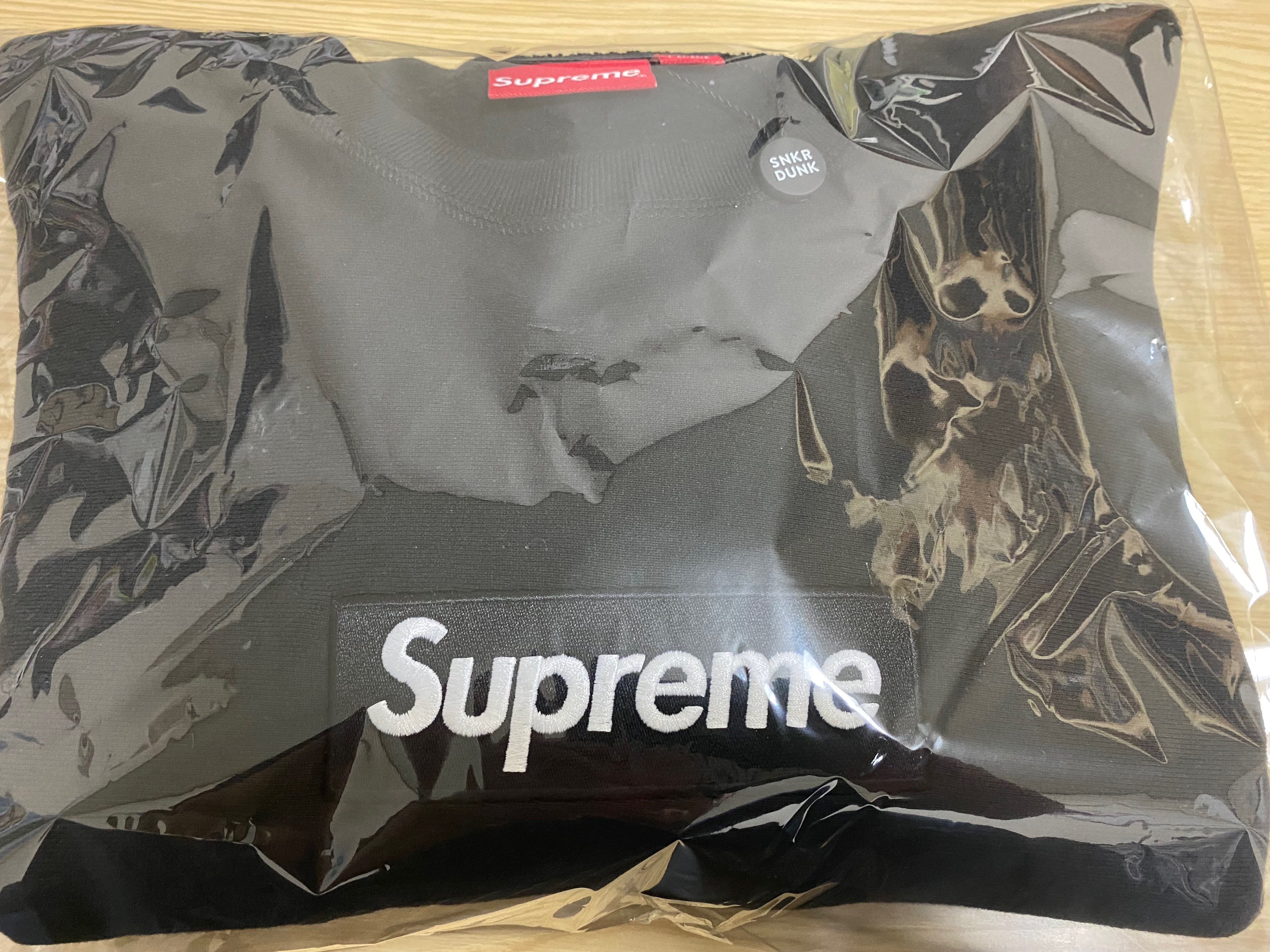 Supreme Box Logo Crewneck Sweatshirt "Black" (18FW)