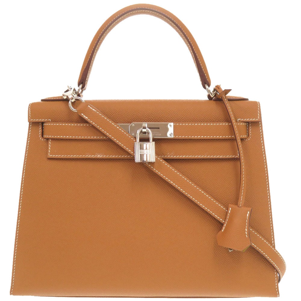 エルメス  ケリーヴェルソ28 外縫い   ヴォーエプソン  ゴー