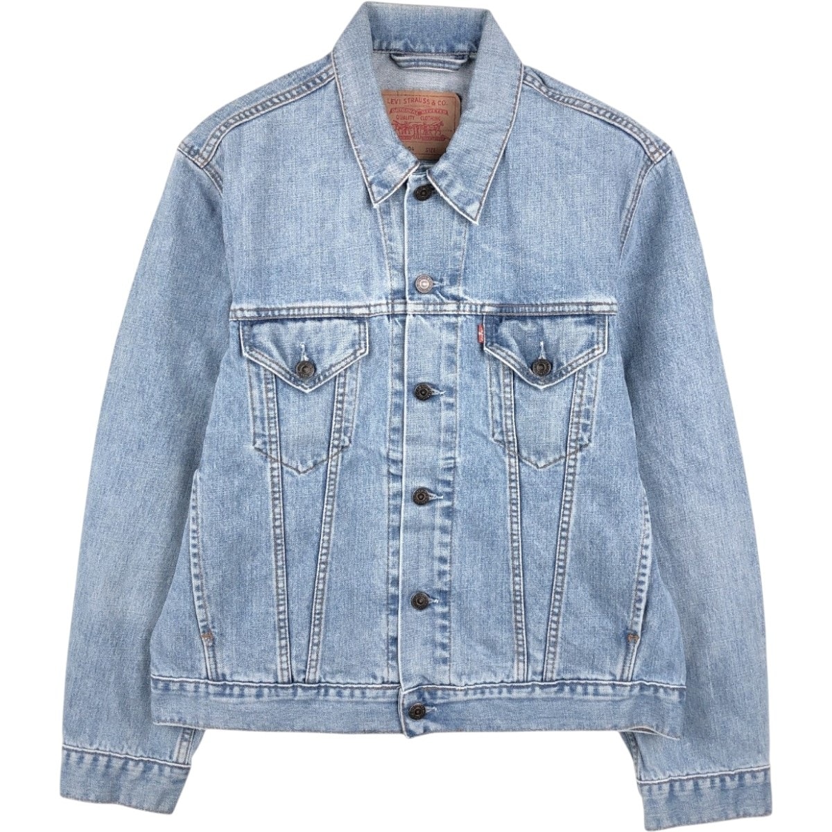 古着 00年代 リーバイス Levi's 70550-0476 ユーロモデル デニムジャケット Gジャン メンズM相当/eaa670740