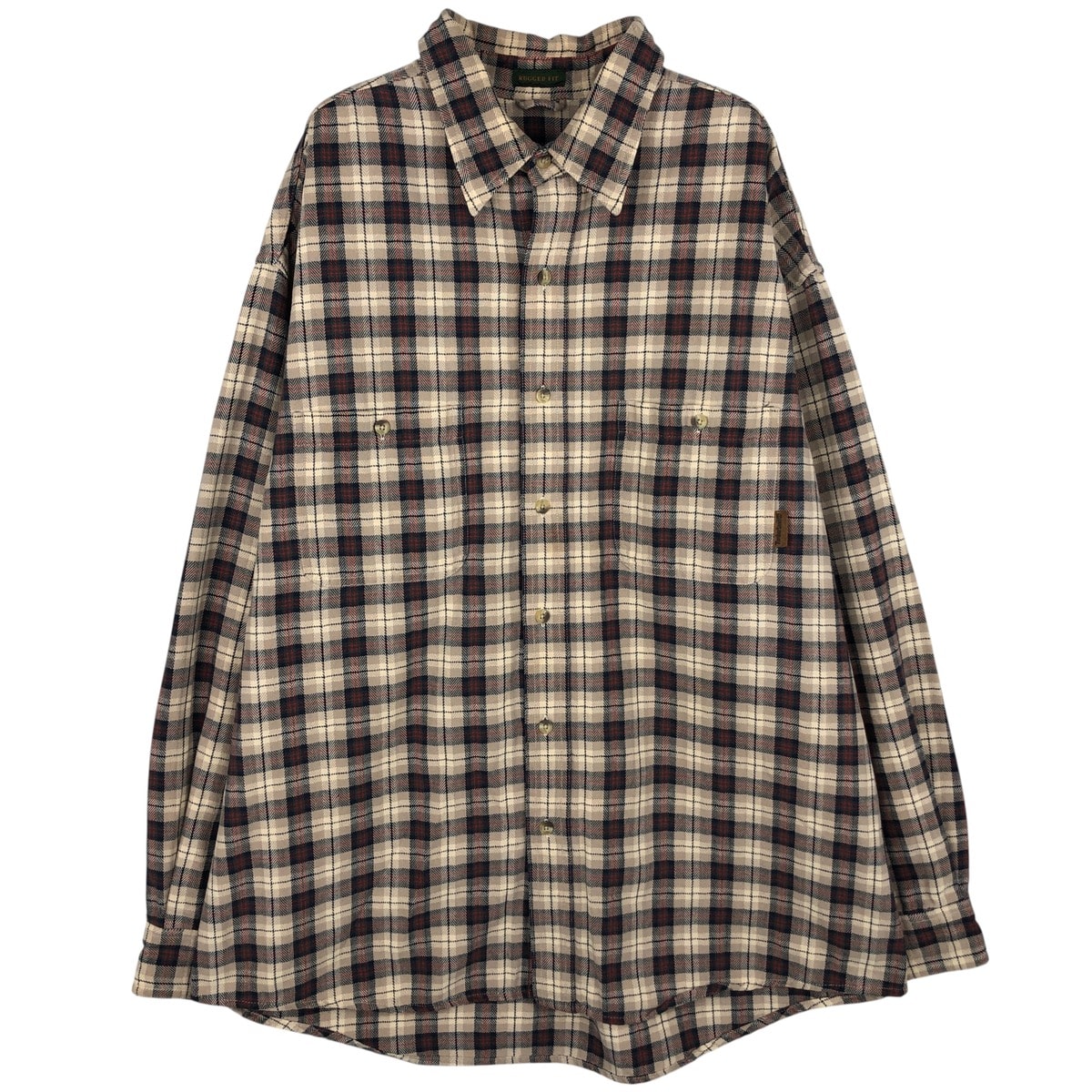 古着 90~00年代 ティンバーランド Timberland RUGGED FIT 長袖 コットンチェックシャツ メンズXL相当/eaa612416