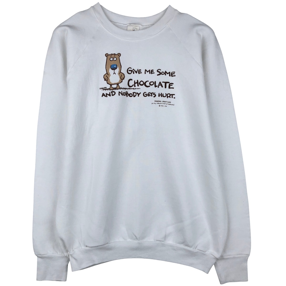 古着 90年代 フルーツオブザルーム FRUIT OF THE LOOM プリントスウェットシャツ トレーナー メンズL相当 ヴィンテージ/eaa598058