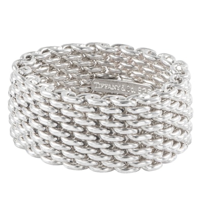 TIFFANY&Co. ティファニー サマセット リング・指輪 13号 スターリングシルバー シルバー【中古】