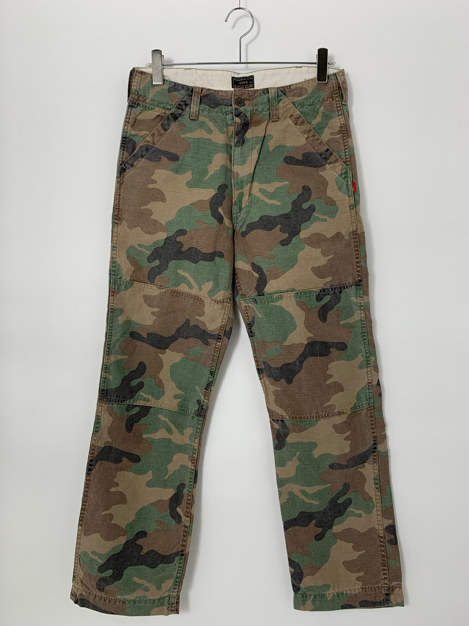 WTAPS BUDS 02 / TROUSERS. COTTON. SATIN WOODLAND