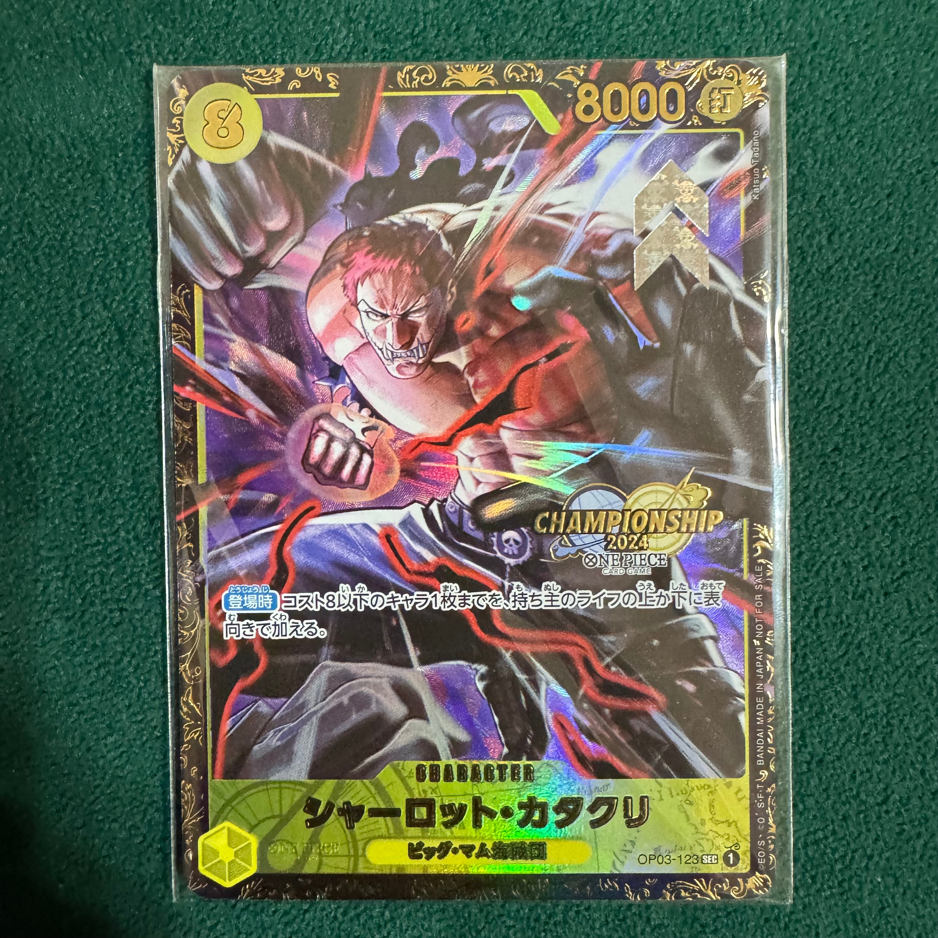 【美品】シャーロット・カタクリ psa10 チャンピオンシップ2024 cs 2024 CSプロモ シャーロットカタクリ チャンピオンシップ PSA10 【公式