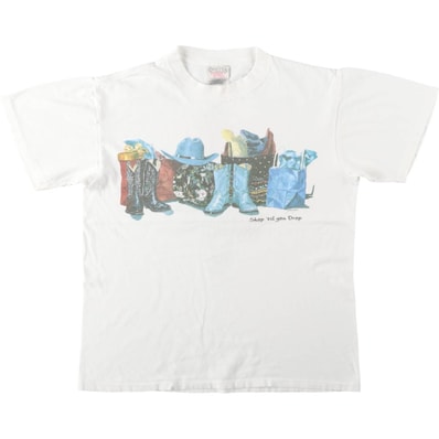 古着 90年代 オニータ ONEITA POWER-T プリントTシャツ USA製 メンズM相当 ヴィンテージ/eaa644478