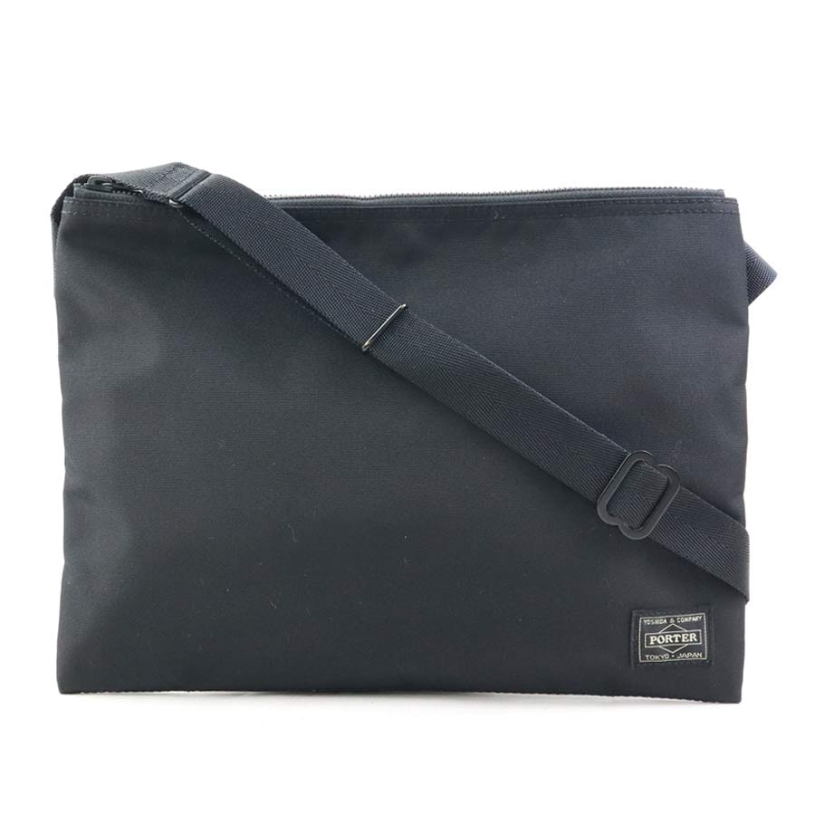 ポーター PORTER ショルダーバッグ ナイロン ブラック メンズ【中古】 h32338a