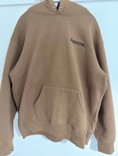 Supreme Worldwide Hooded Sweatshirt "Olive Brown"